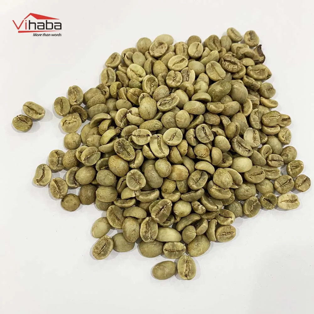 Ready to ship green coffee beans robusta pure coffee pack kopi robusta espresso coffee