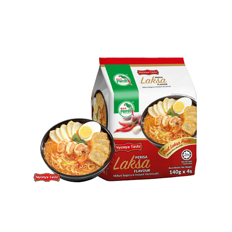 
Malaysia Wheat Vermicelli Instant Noodle Nyonya Laksa Seasoning Set Manufacturer 