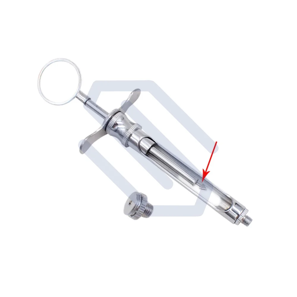 Dental Aspirating Syringe Cartridge Syringes 1.8ml 2.2ml Surgical Instruments Brass CE