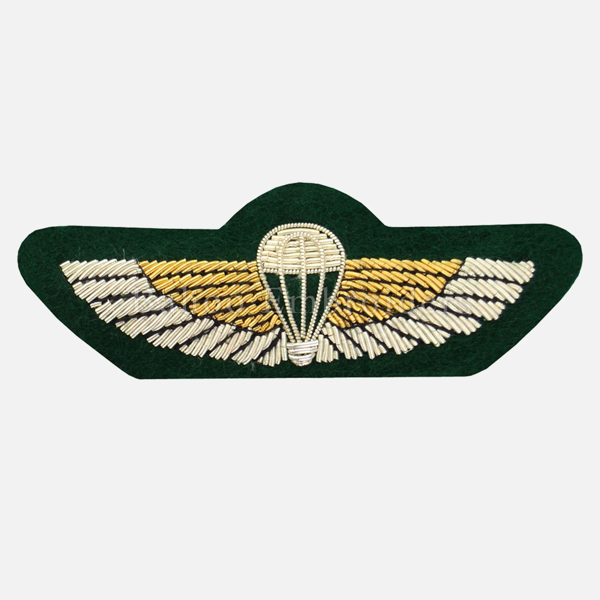 Значок военно-воздушных сил с ручной вышивкой