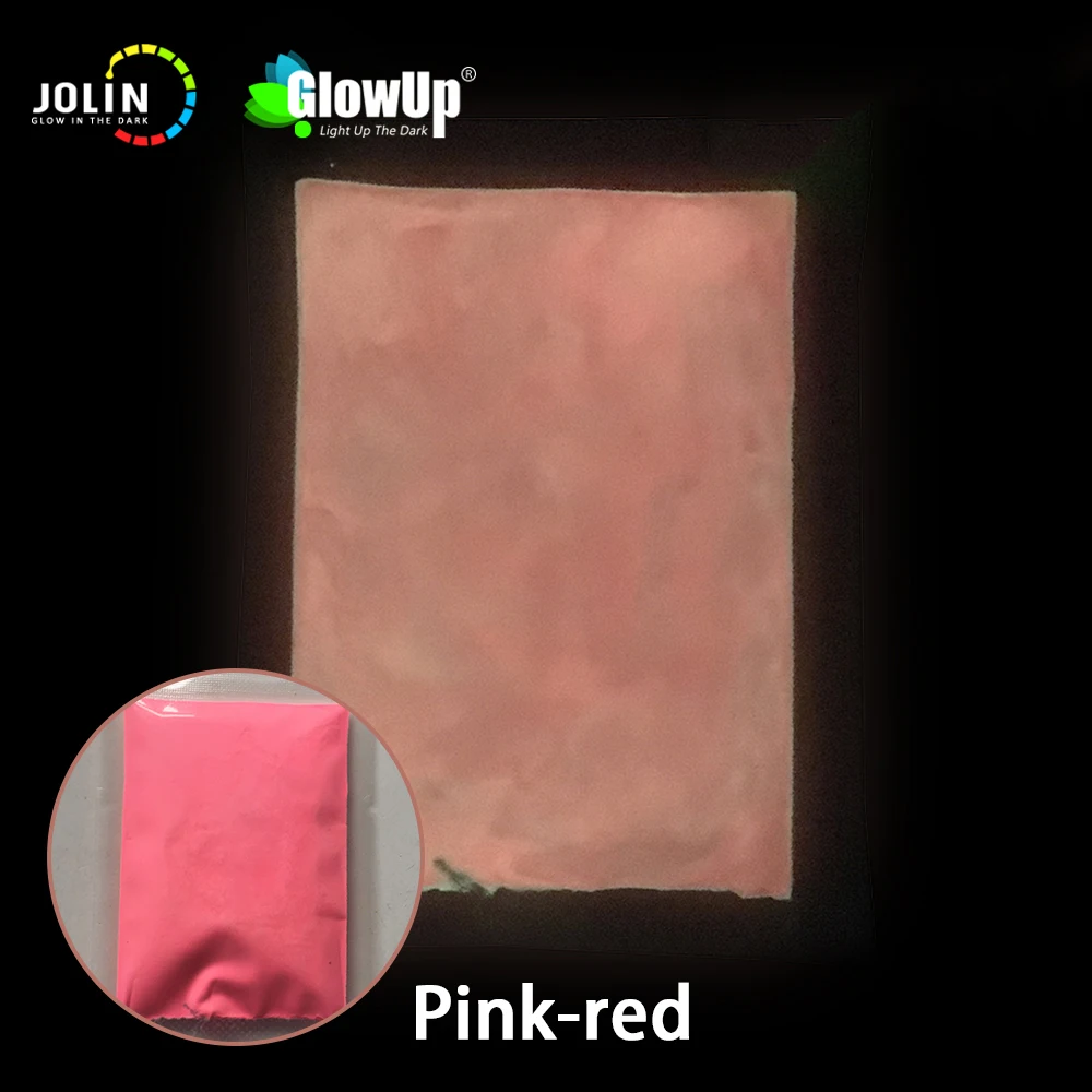 Высококачественные материалы, светящаяся в темноте розовая пудра, красочный светящийся в темноте, цветной пигмент эпоксидная смола
