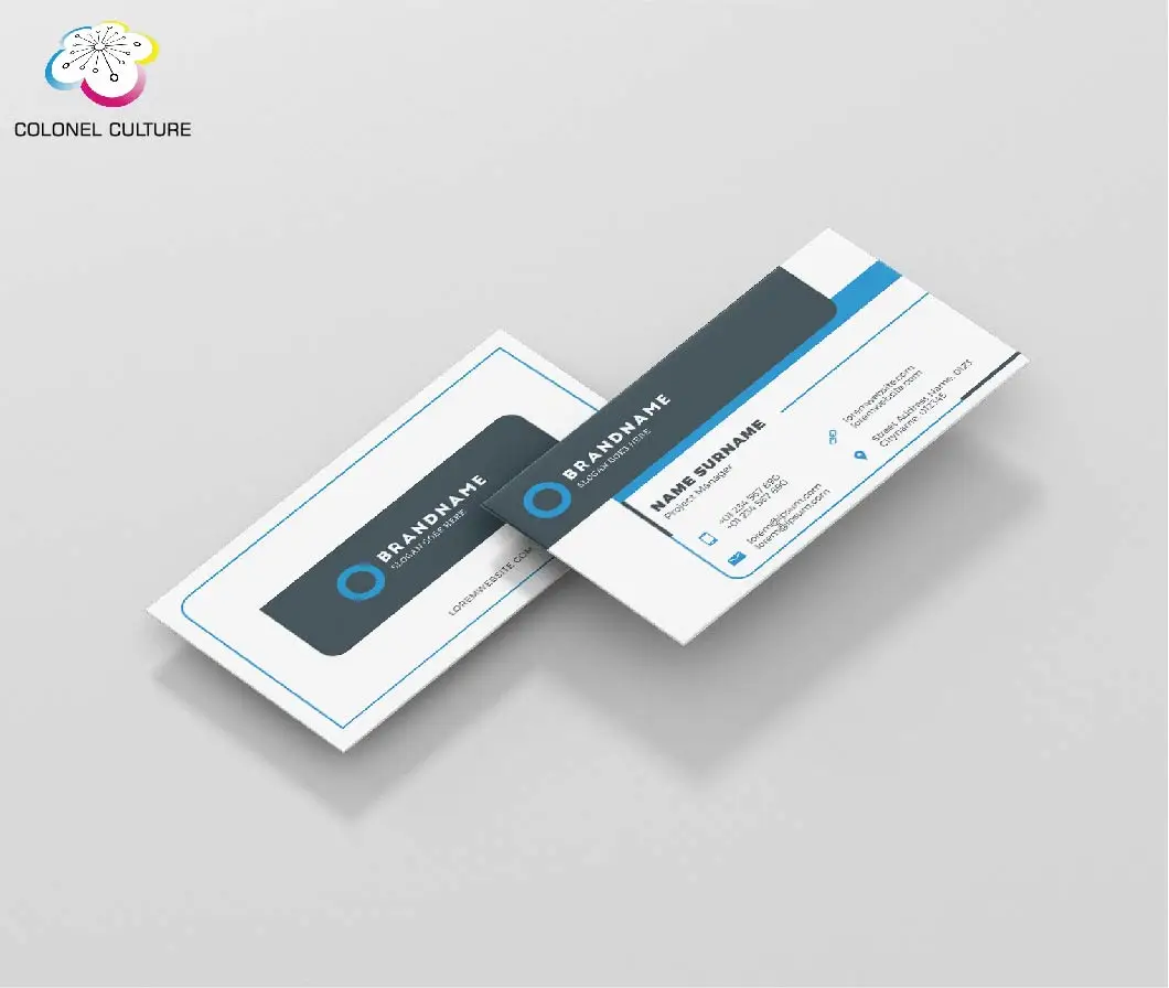 Taiwan Supplier Pattern Company Graph Paper Business Card