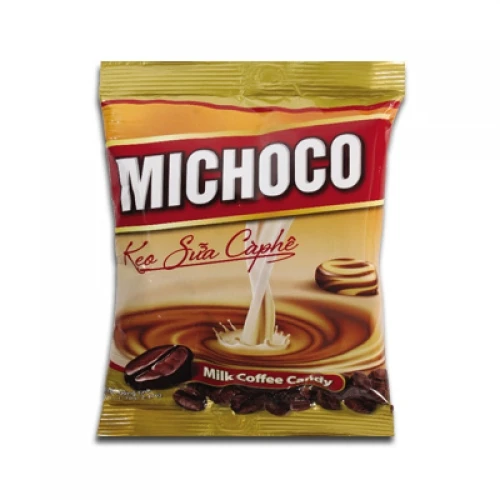 Milk Coffee Flavour Vietnam Bibica High Quality Michoco Candy Sweets In Bag 70g