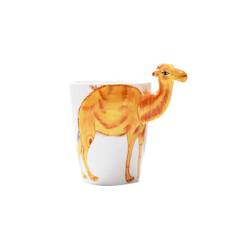 Cheap Camel ceramic mug cup customization Wholesale
