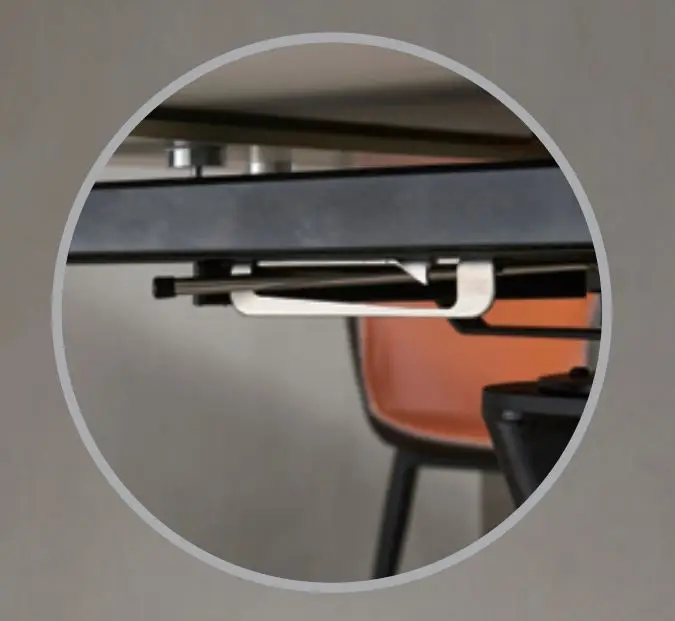 Top Quality  Luxury Home Decoration Furniture Stone Circular & Boat Shape B5418 Ring Shaped Extensive Dining Table