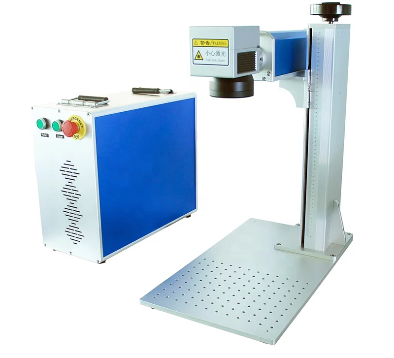 
50W MOPA Fiber Laser Marking Machine Portable Laser Marker Metal Plastic Jewelry Rotary Marking 1064nm Laser Engraving Machine 