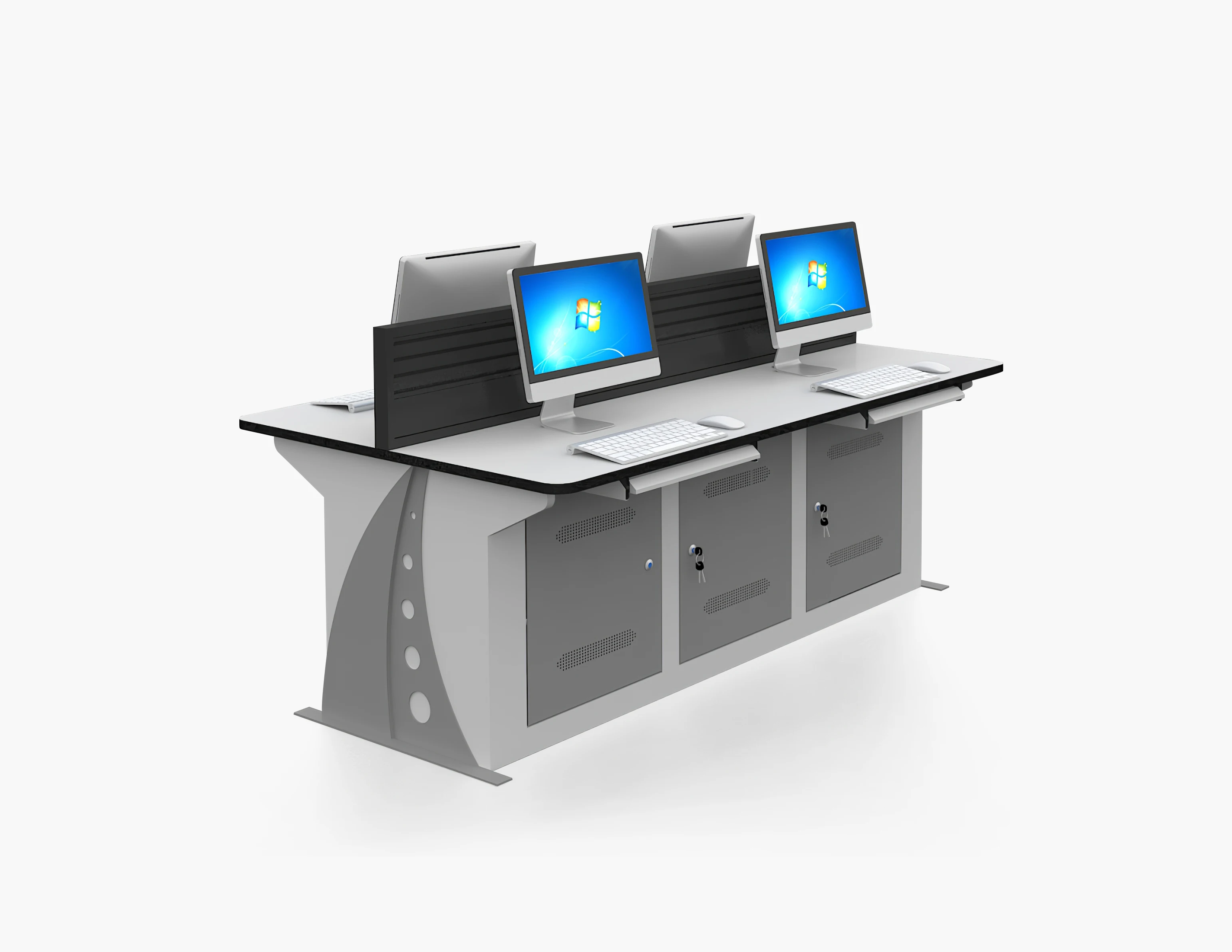 Factory Outlet Customized Security Command Room Console Table