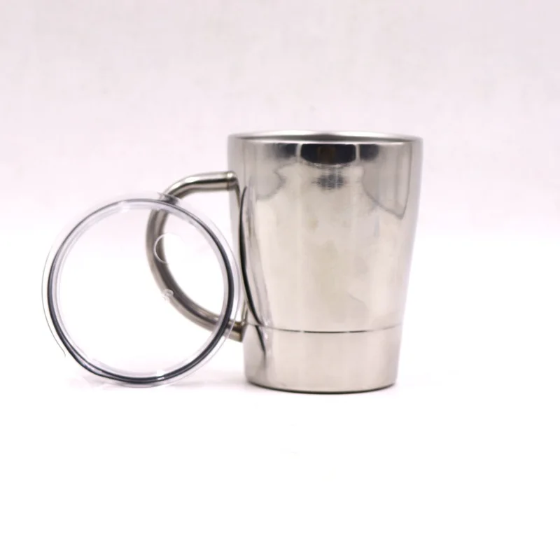 Most Popular Designer Coffee Supplies High Selling 8oz Stainless Steel Tumbler Mugs