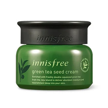Травяной крем из семян зеленого чая INNISFREE, 50 мл, корейская косметика для ухода за кожей