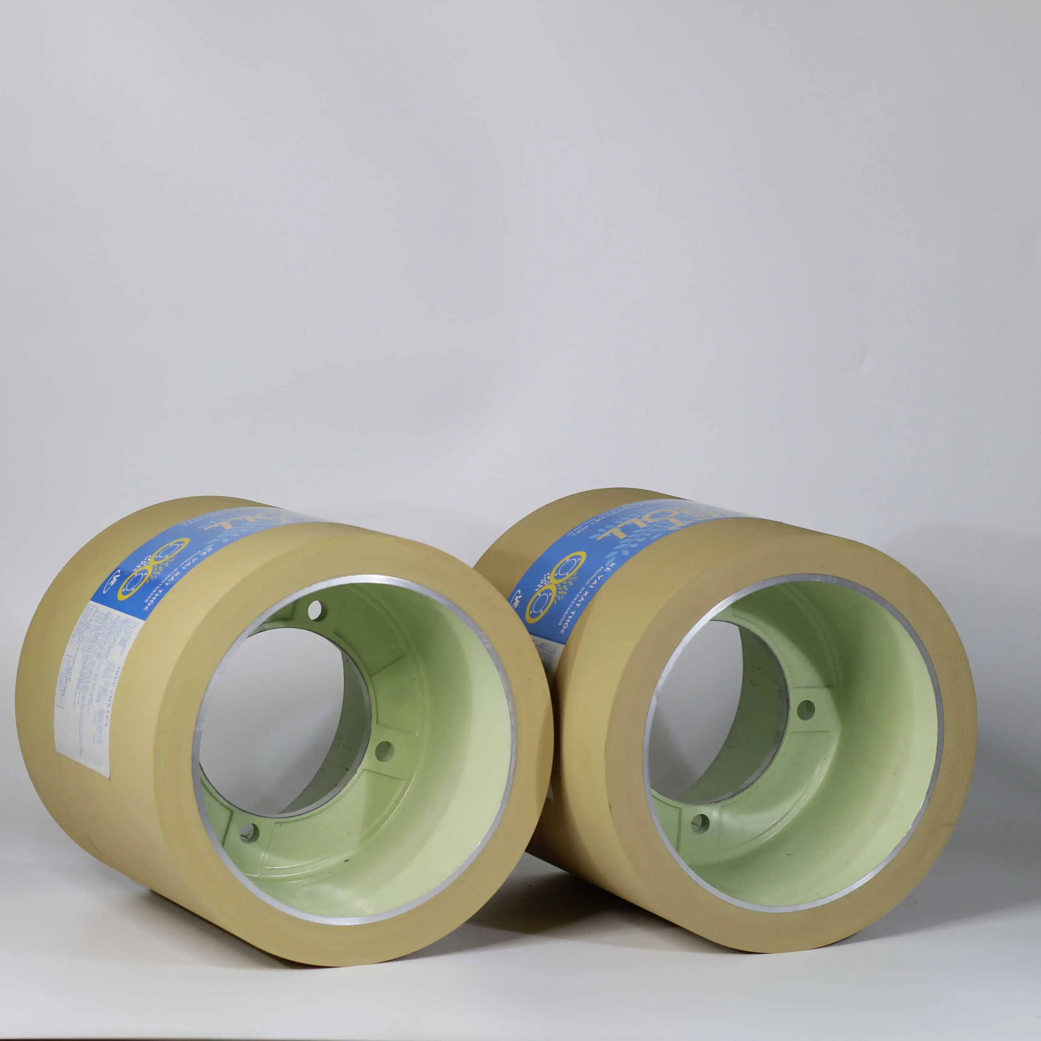 NBR 10 inch Rice Rubber Roller Shore A 90-95 Rice Milling Machine Parts