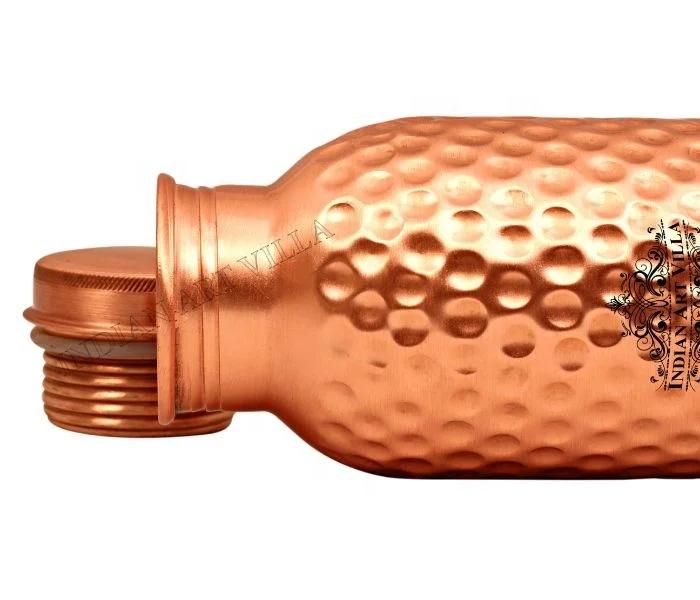 CLASSIC COPPER BOTTLE AT WHOLESALE PRICE LEAK PROOF JOINT FREE COPPER WATER BOTTLE AT WHOLESALE PRICE  AYURVEDA HEALTH BENEFITS