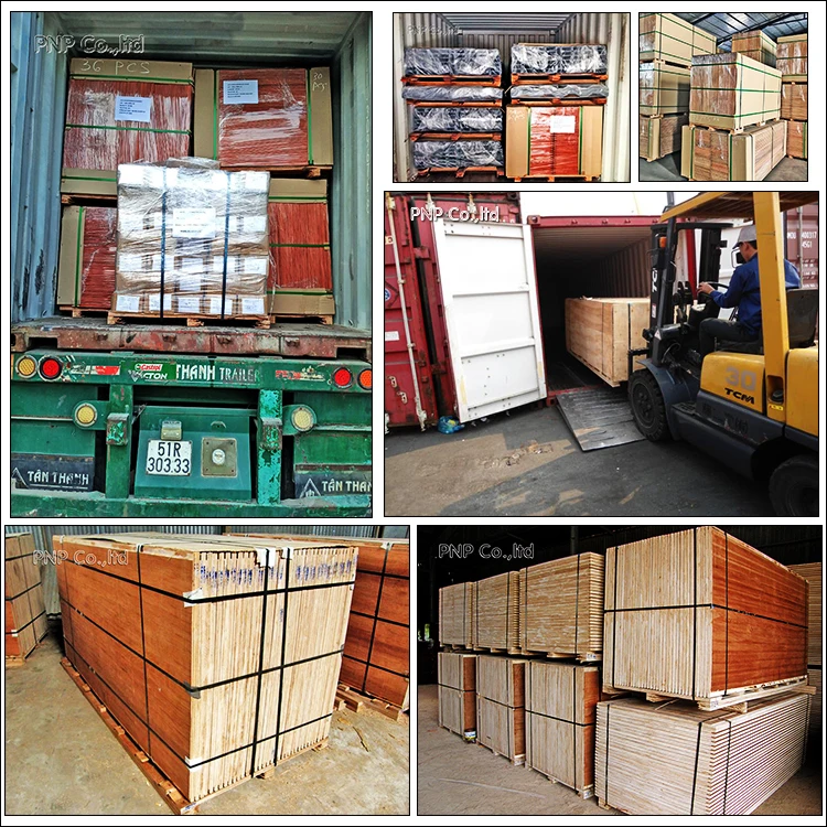 Wholesale Vietnam plywood prices 21plies straight WPB glue waterproof  wear-resistant anti-cracking from VN