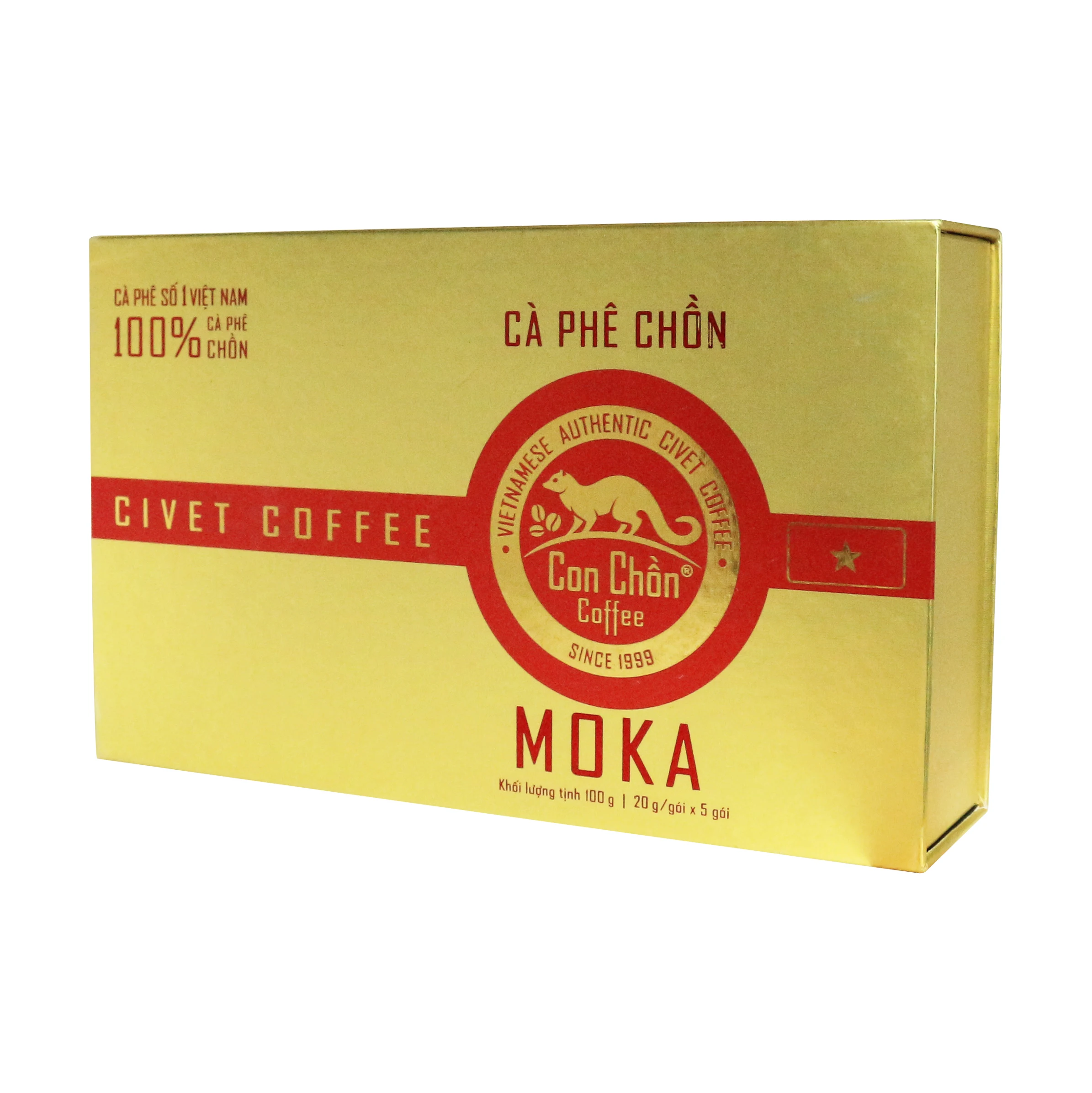 Премиум Мока цивета молотый кофе-средний жареный-Премиум качество из Вьетнама