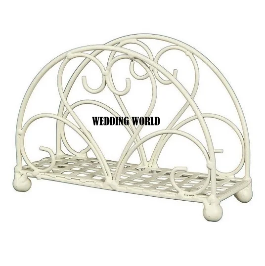 Metal napkin Holder High Quality Handmade Designer New Napkin Stand Classic Stylish Wholesale Luxury Metal Napkin Holder
