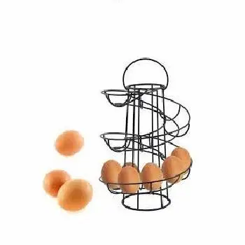 CLASSIC DESIGN GOOD QUALITY METAL EGG BASKET COST EFFECTIVE EGG HOLDER KITCHEN DECORATIVE IRON EGG STAND BASKET