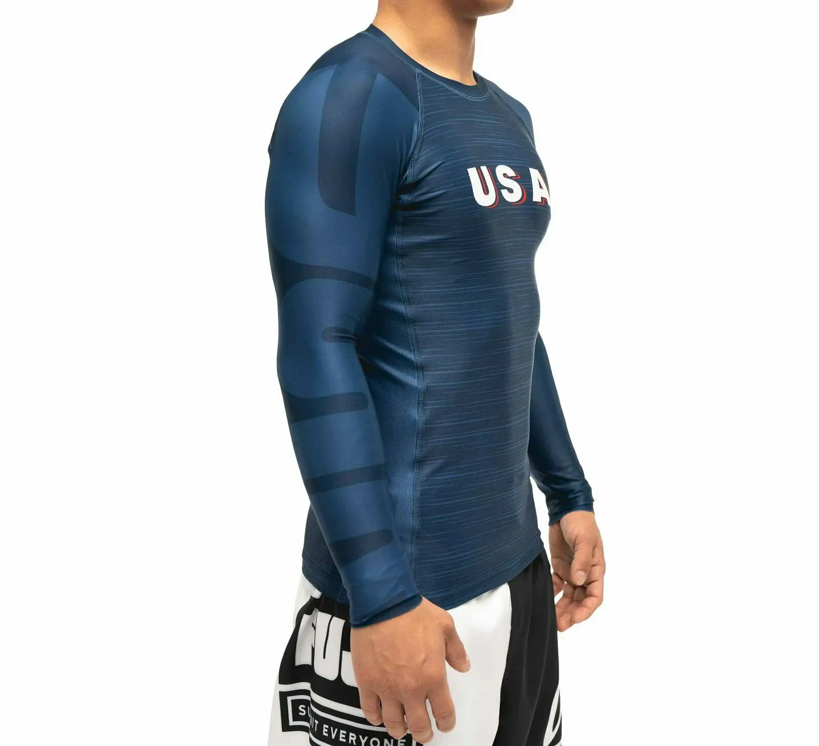 Новый дизайн США лидер продаж оптовая продажа с длинным рукавом пользовательский Rashguard полностью сублимированный OEM MMA BJJ