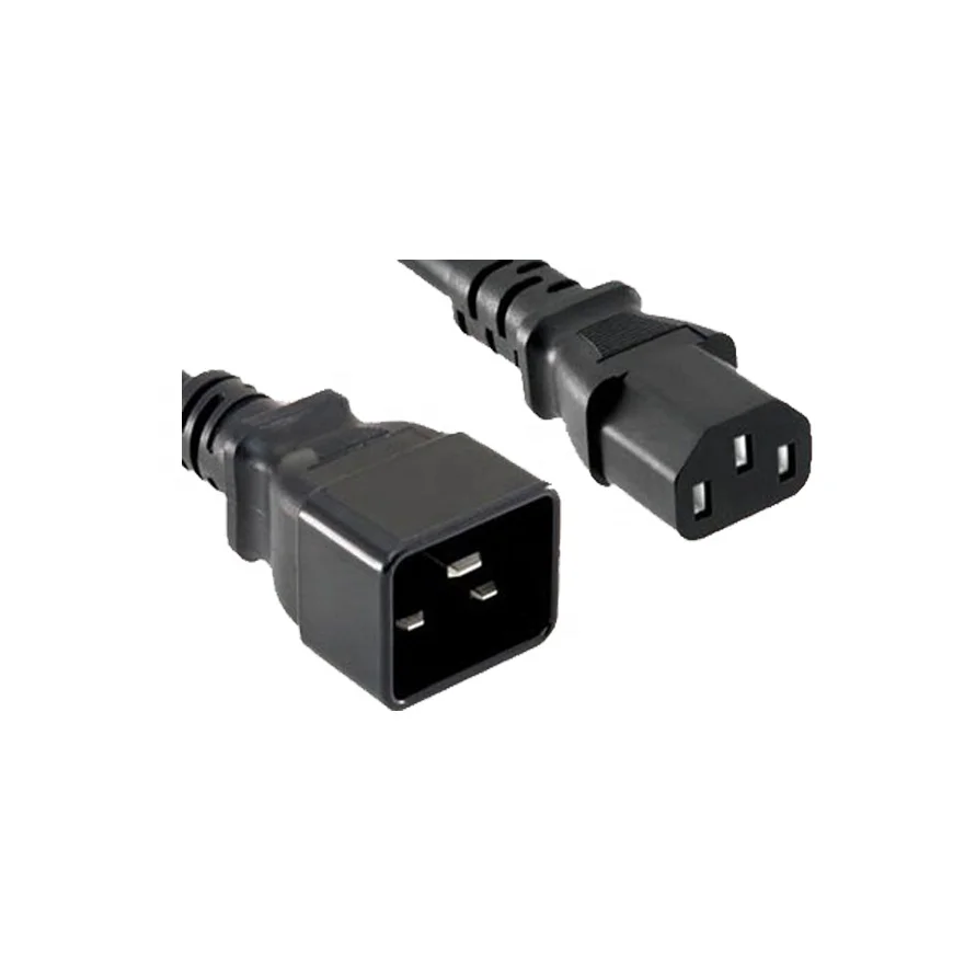 Шнур питания C13-C20-черный кабель для