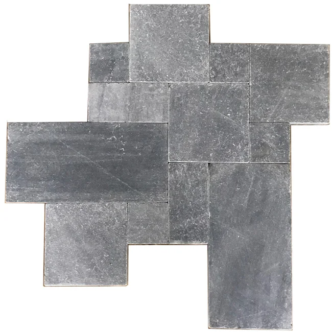 Bluestone French Pattern Tumbled Tiles