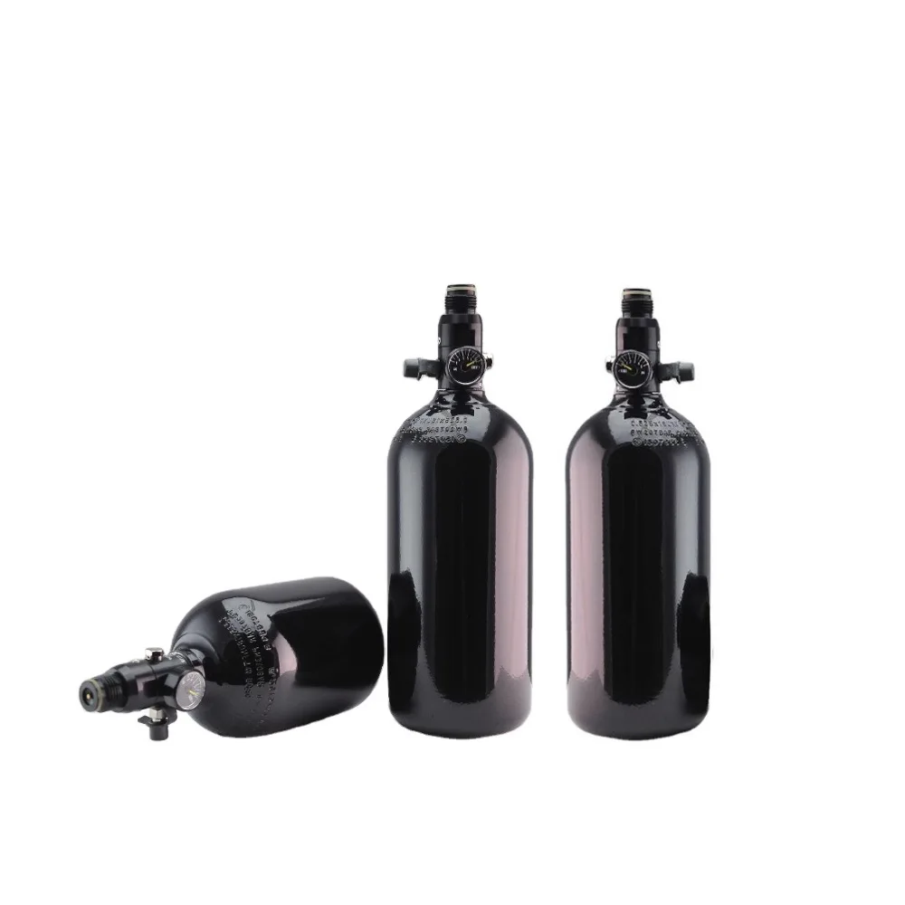 48CI High Pressure 0.8L HPA pcp tanks paintball co2 air gas cylinder with regulator