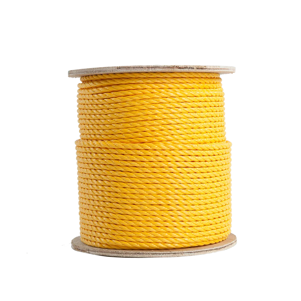 High Strength Colorful Natural 3strands 5-48 mm10kg Twisted PP/Polypropylene Rope