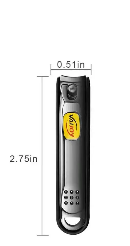 japanese stainless steel finger nail clipper and toe nail clipper cutter with catcher