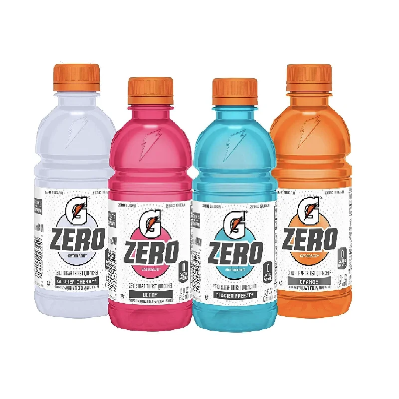 Gatorade Zero Sugar Thirst Quencher, Glacier Cherry Variety Pack Gatorade Classic Thirst Quencher, Variety Pack