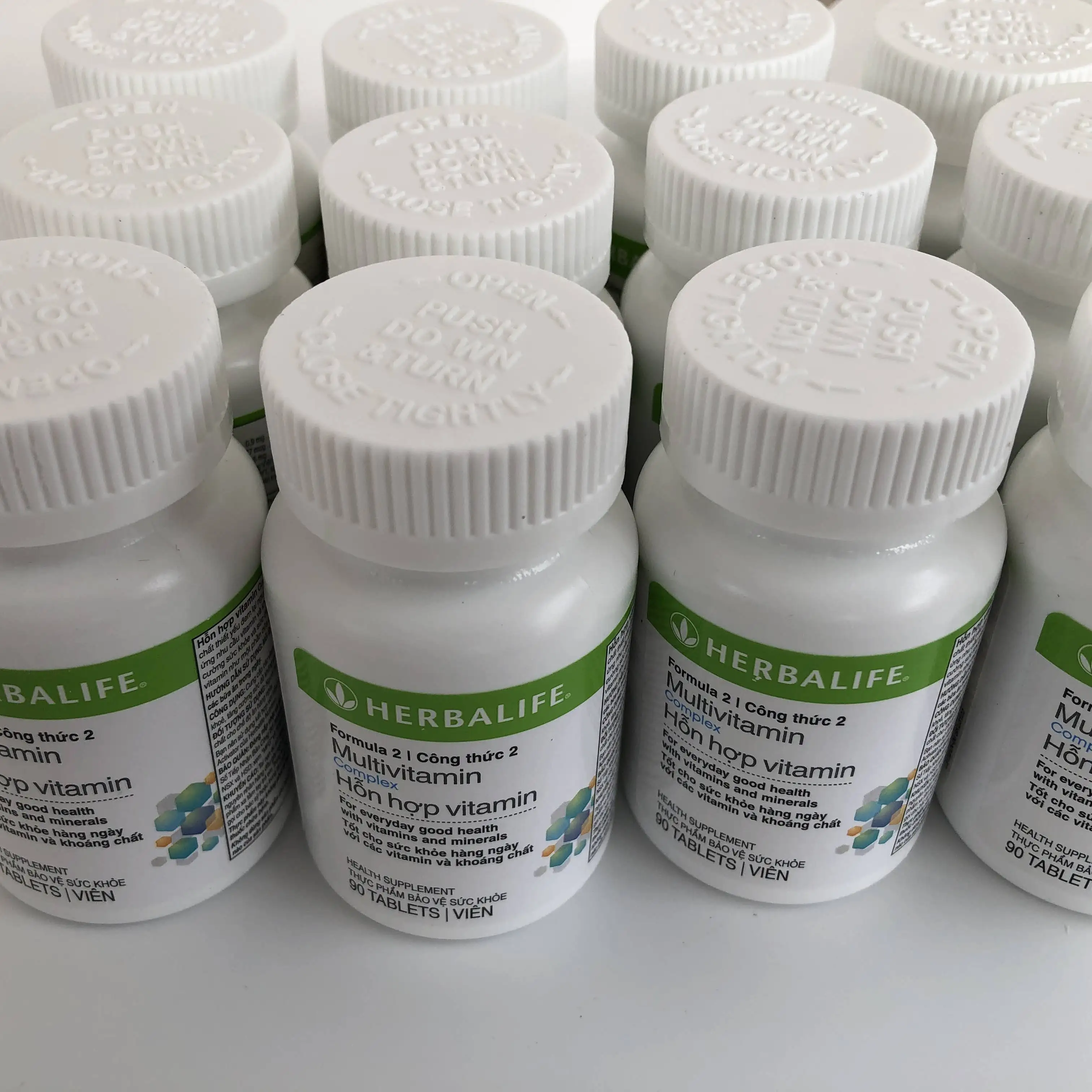 Vietnam Version Formula 2 Multivitamin Complex: 90 Tablets Made in USA SuPess Wholesaler Nutrition Healthcare Supplement