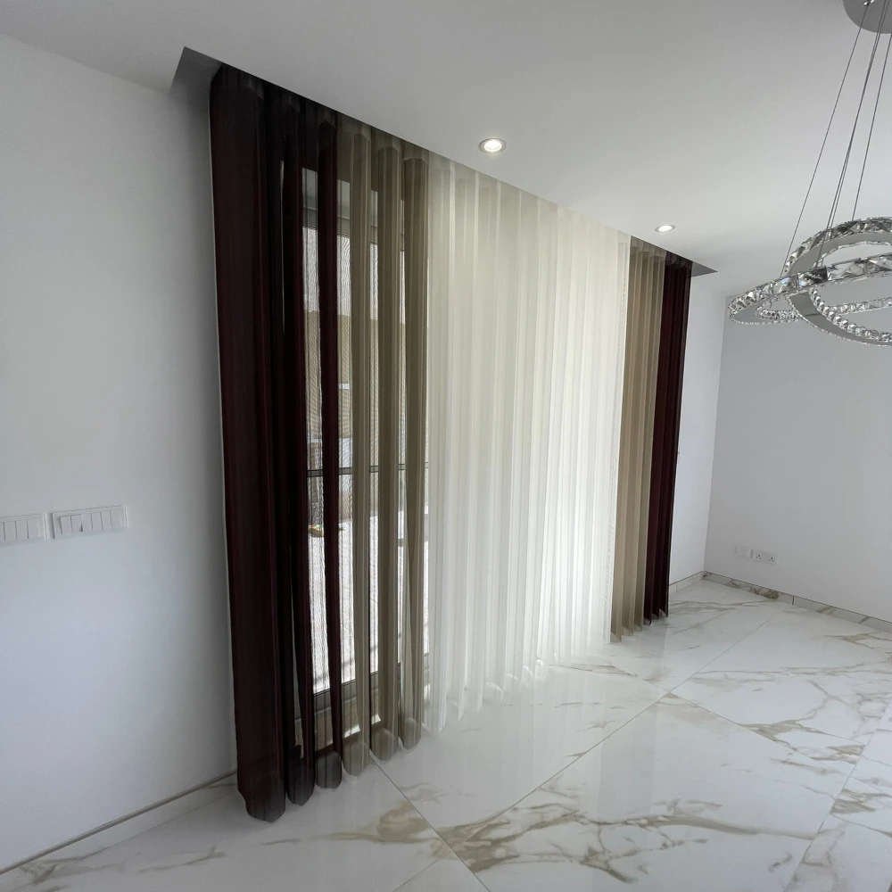 last design dream sun shading 180 degree free rotation fabric hanas curtain vertical sheer  blinds shades allusion blinds.