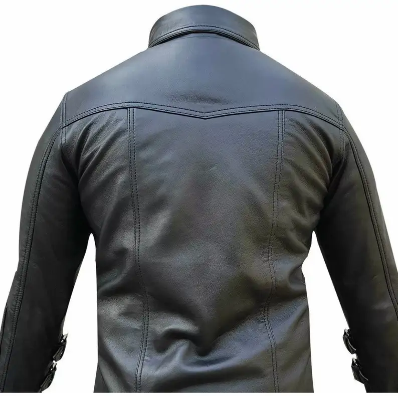 Высокое качество лучшая оптовая цена кожаная рубашка для гомосексуалистов изготовленная крыльями трейдеров