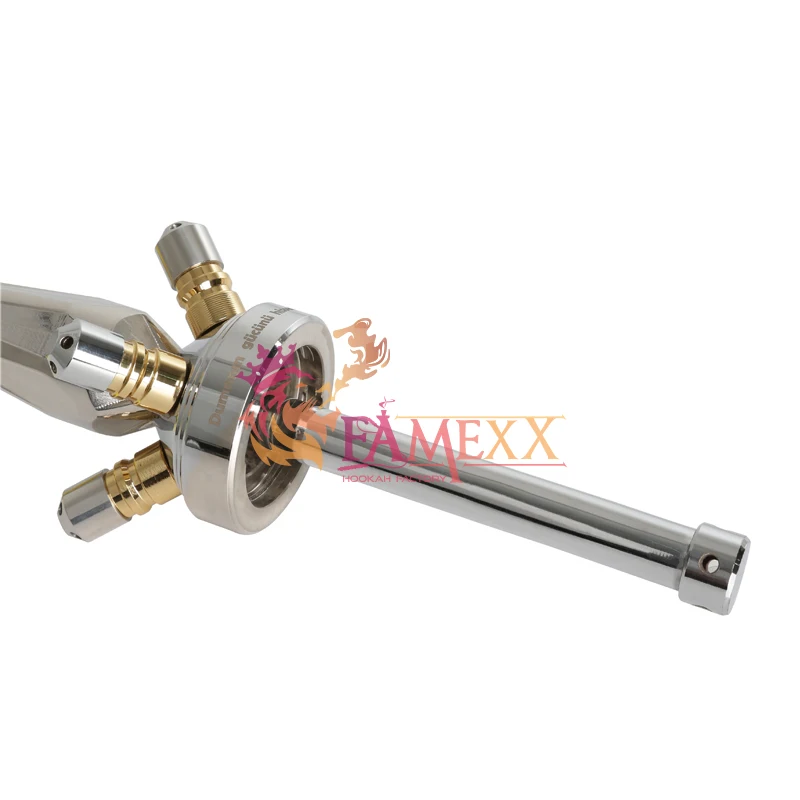 Оптовая продажа индивидуальный набор кальяна из нержавеющей стали алюминиевый Специальный Логотип фирменный дизайн настраиваемый