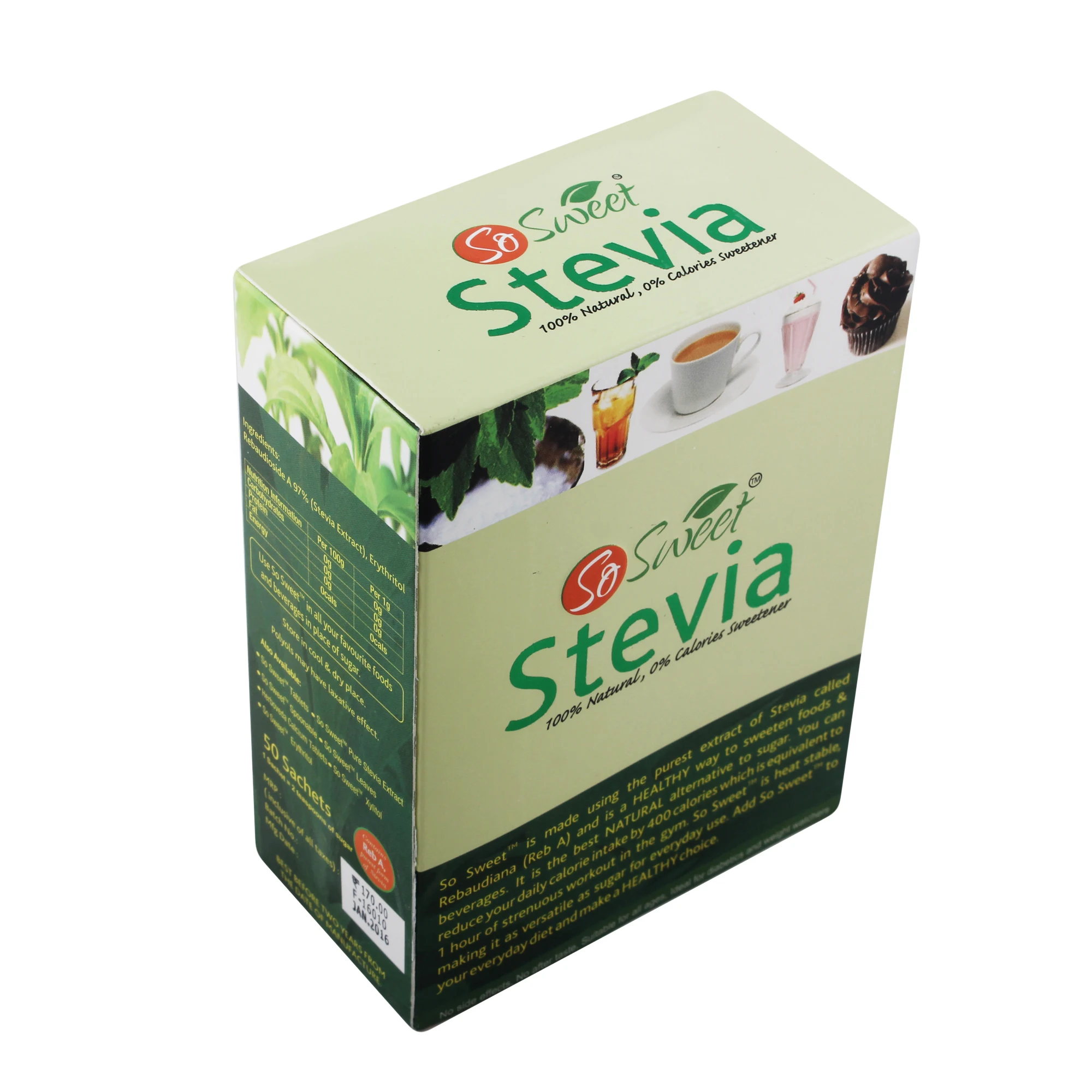 Stevia sugar free powder for export/Zero Calorie Sweetener