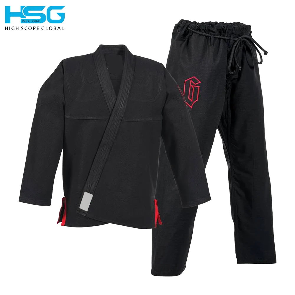 BJJ GI Brazilian Jiu Jitsu BJJ kimono with high quality pearl weave fabric ripstop pants