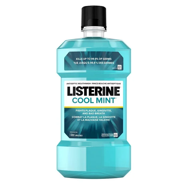 Антисептический ополаскиватель для рта Listerine неприятного дыхания 250 мл