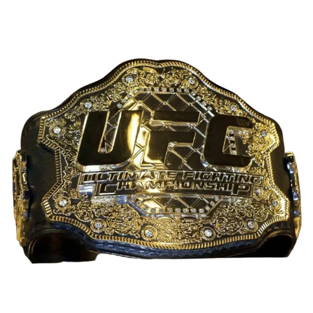 Manufacturer Professional Custom Champion Belt Heavy Duty Big Metal Leather Wrestling Boxing Martial Arts WWF Championship 2022
