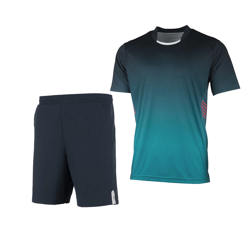 Quick Dry Adult Team Sublimation Printed Tennis Jersey And Short Tennis Clothes