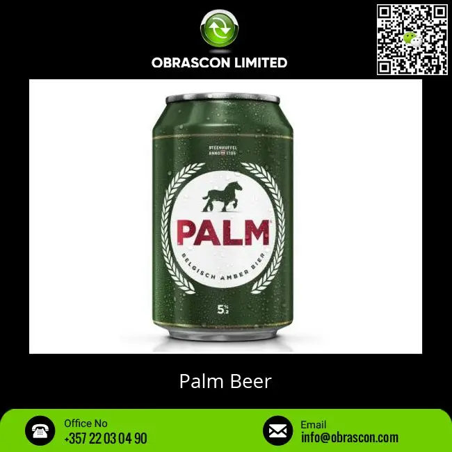 Пастеризированный спиртовой лагер IFS и сертифицированный ISO со светлым цветом 5% пиво ладони по низкой рыночной цене