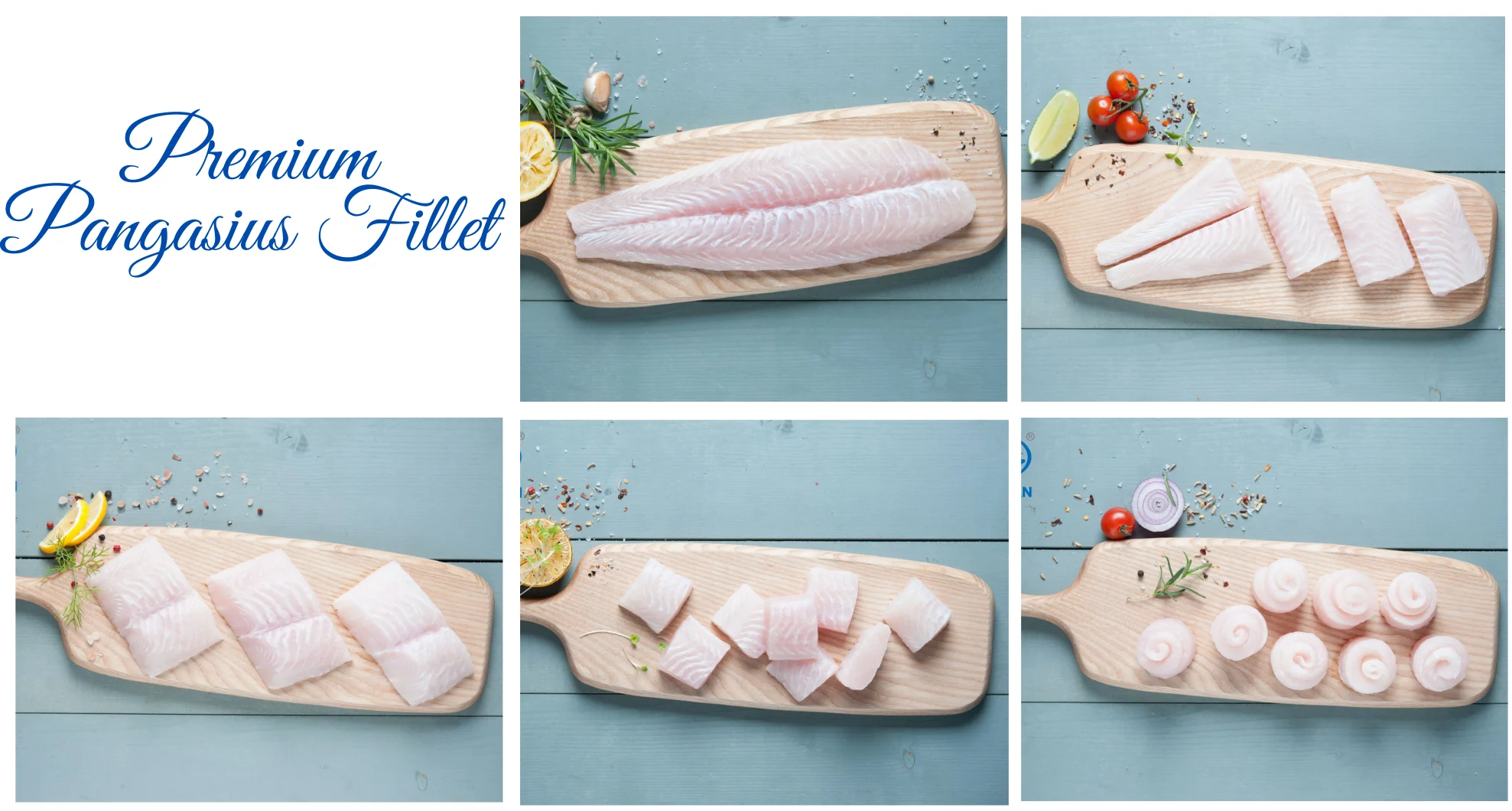 Wholesale fish fillet premium quality Frozen Pangasius / Basa fish fillet for EU Market Factory Supply