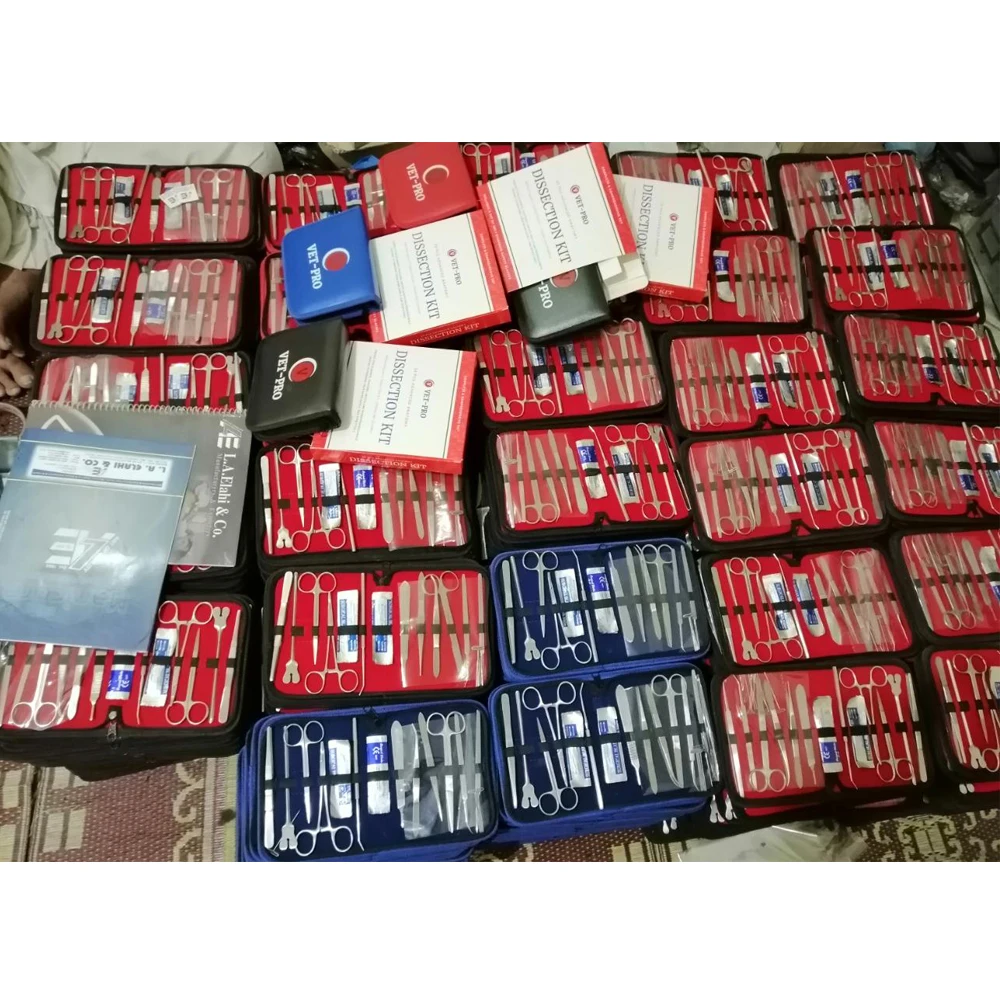 2024 STUDENT DISSECTING SETS 29 TOOLS WITH 6 T-PINS / HOT SELL BIOLOGY LAB ANATOMY SURGICAL DISSECTION KIT