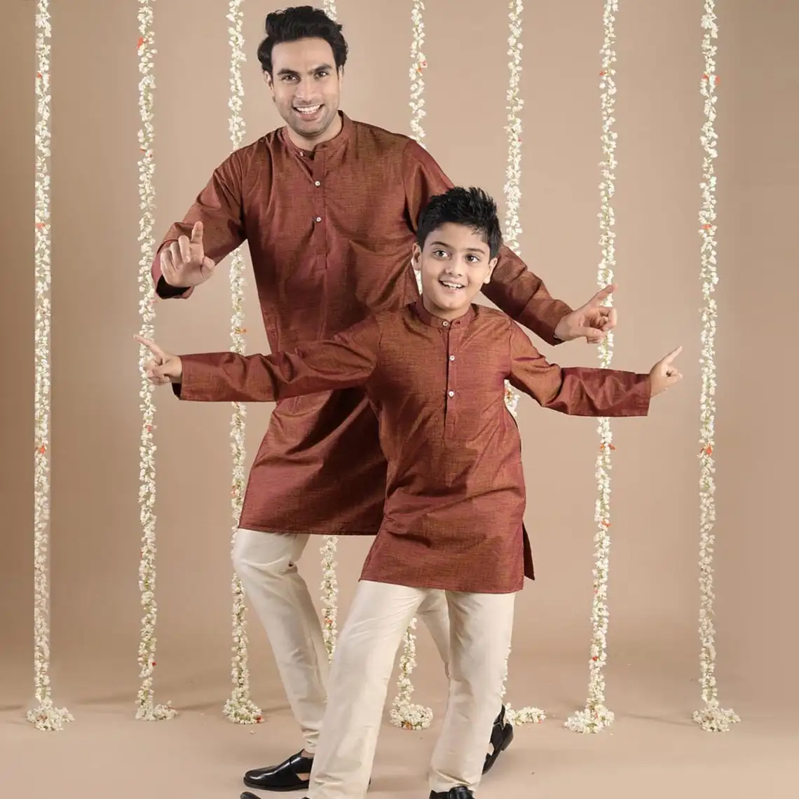 Cotton kurta pajama indian traditional wedding dress cotton shirt boys shirt children shirt dress