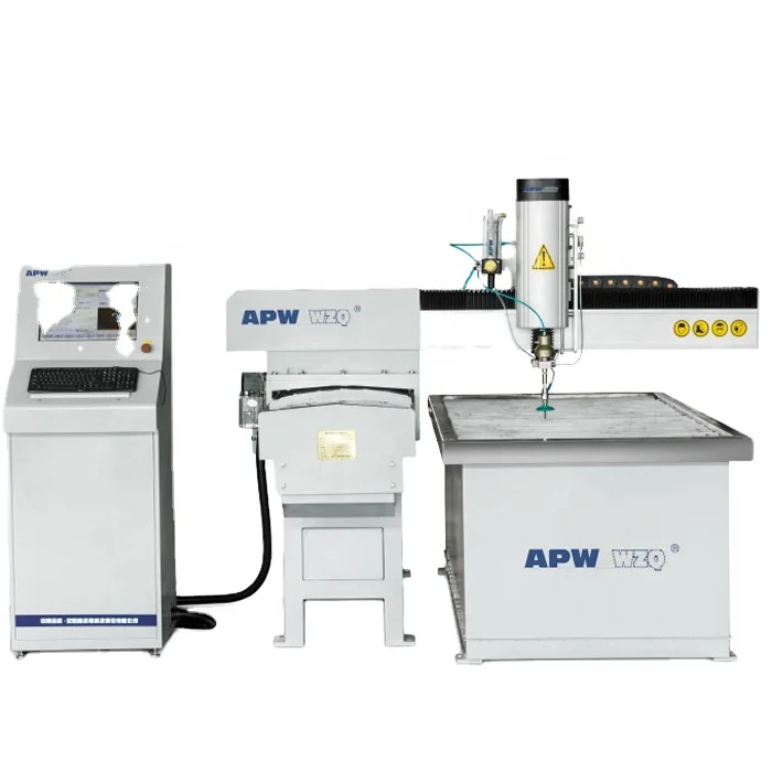 High Precision 5 Axis 3D Water Jet Metal Cutting Machine for Marble Pattern