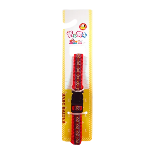 Cute nylon daily running small and medium pet collar accessories