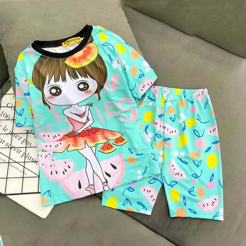 Оптовая продажа детской одежды из полиэстера простая мультяшная 3d-одежда с милым рисунком для взрослых и детей