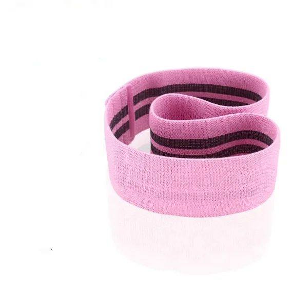 customized fabric deep squat fitness circle resistance band squat hip bands