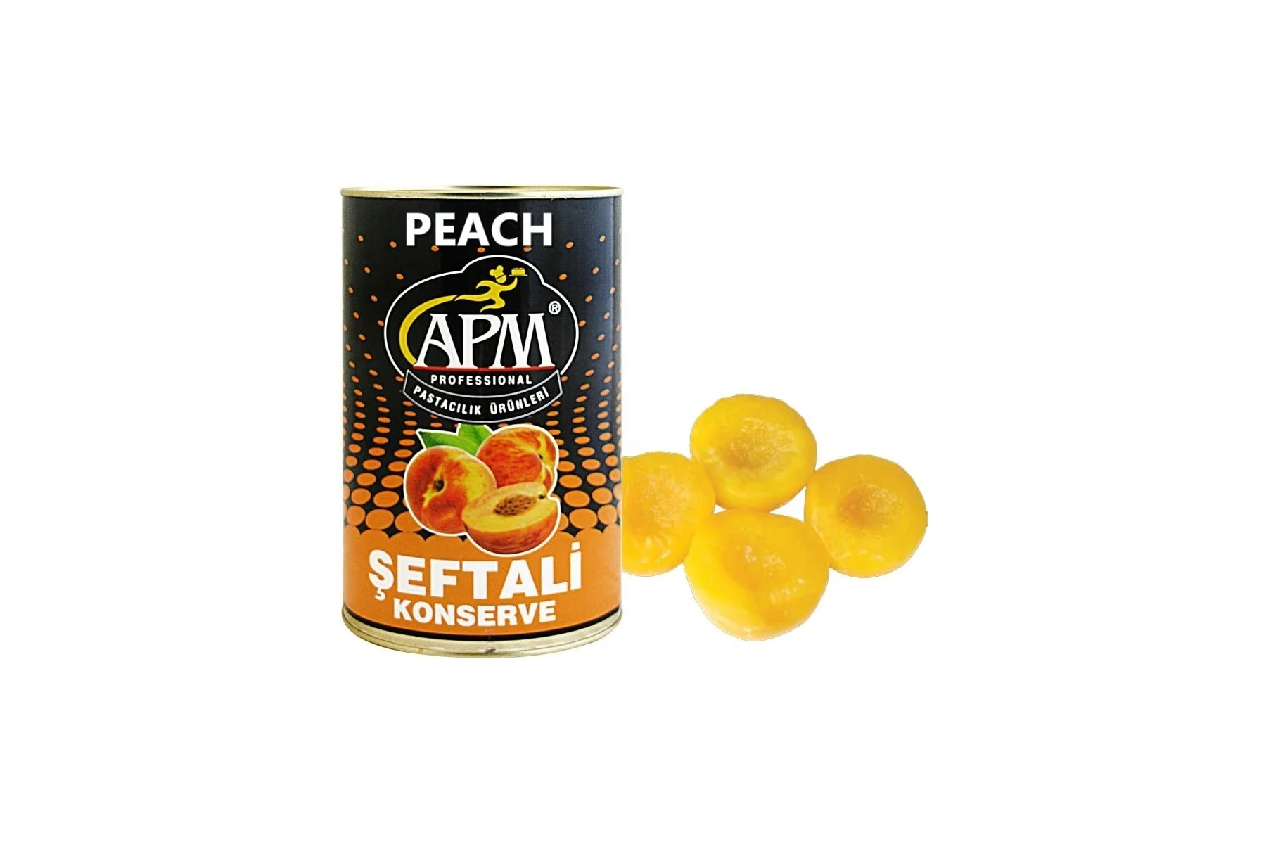 APM Canned, Preserved Peach For Food Related Sectors And Industries Like Pastry, Confectionery And Others