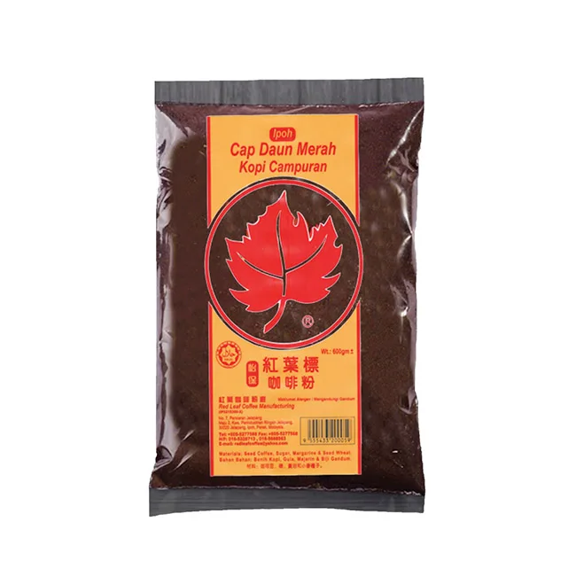 Best Price 12 Months Shelf Life Robusta Black Coffee Powder (600gm) Medium Roast Ground Coffee Ipoh Malaysia Manufacturer