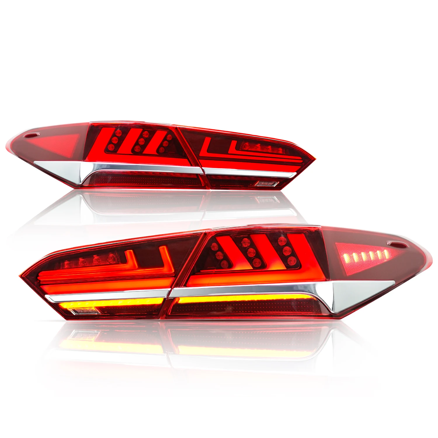 DOT approved for camry taillights red scanning sequential taillight compatible with 2018 2019 2020 2021 toyota camry tail light