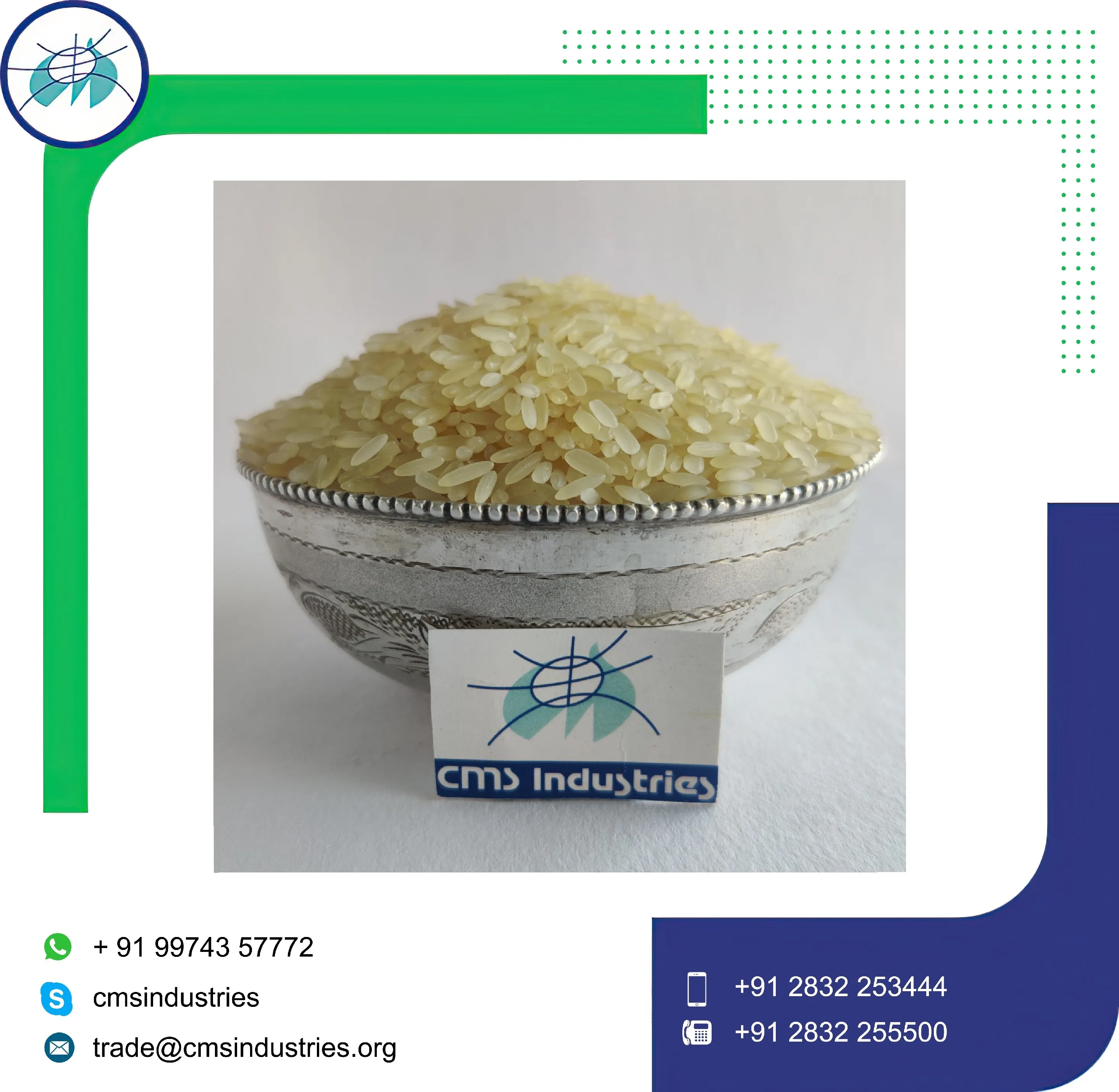 ИК 64 пароваренный рис сломанный 5% для продажи