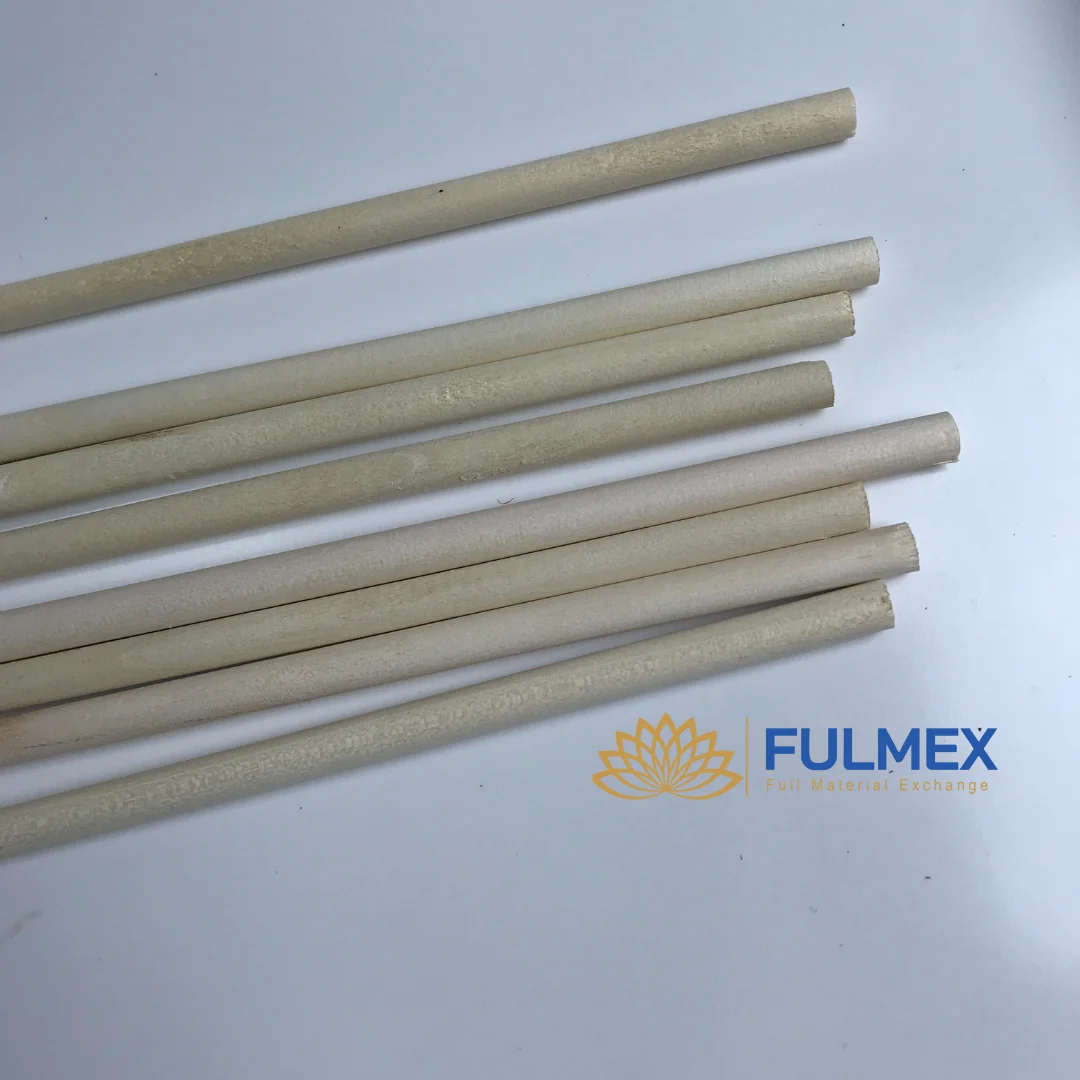 Оптовая продажа из Вьетнама круглые деревянные палочки упаковочная машина для мороженого высококачественные гладкие яркие и полированные