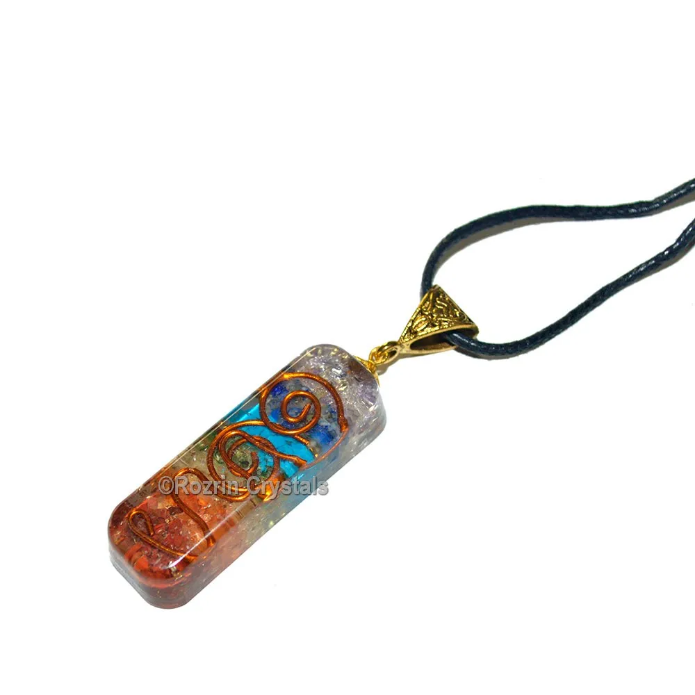 Orgone Chakra reiki Pendant With Authantic Crystals