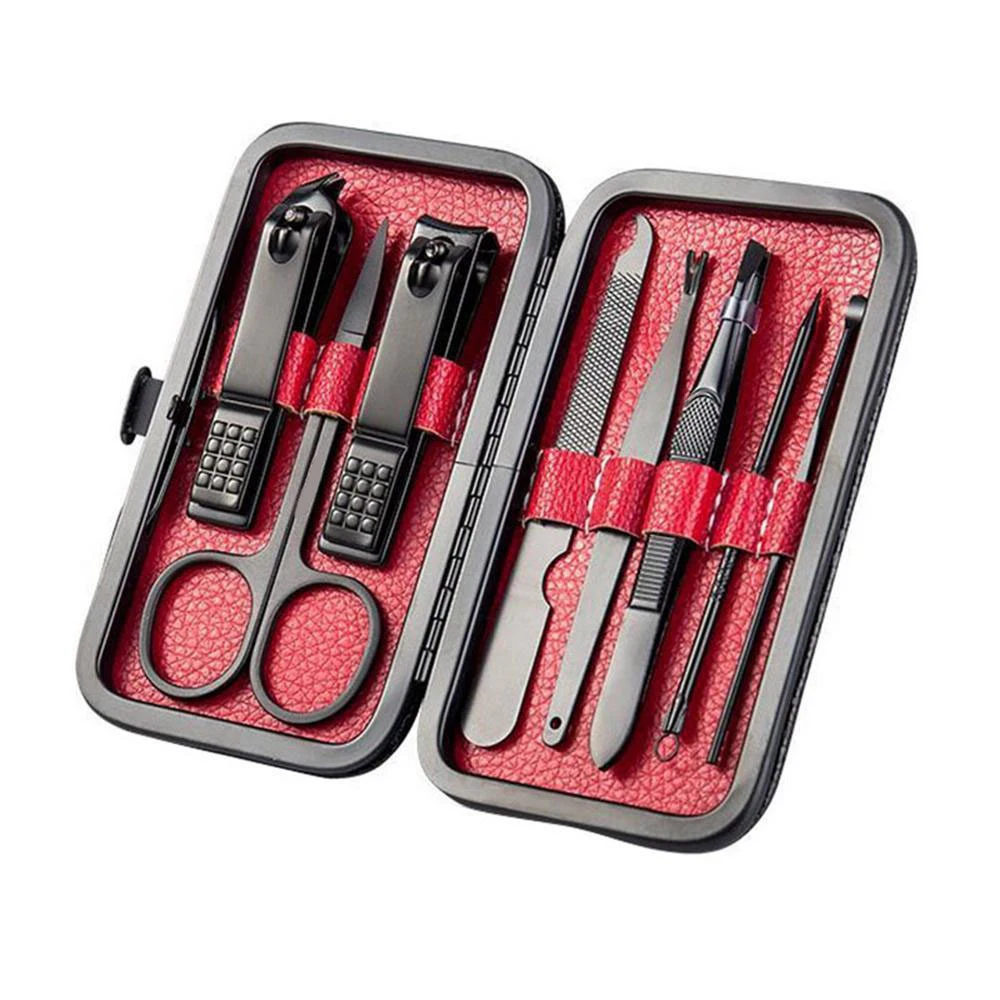 Manicure set women grooming kit nail clippers kit pedicure care tools- stainless steel